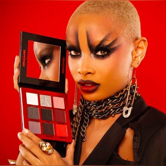 NIB Jeffree Star Mini Weirdo Eyeshadow Pallet & Supreme Gloss - No Apologies - Picture 5 of 15